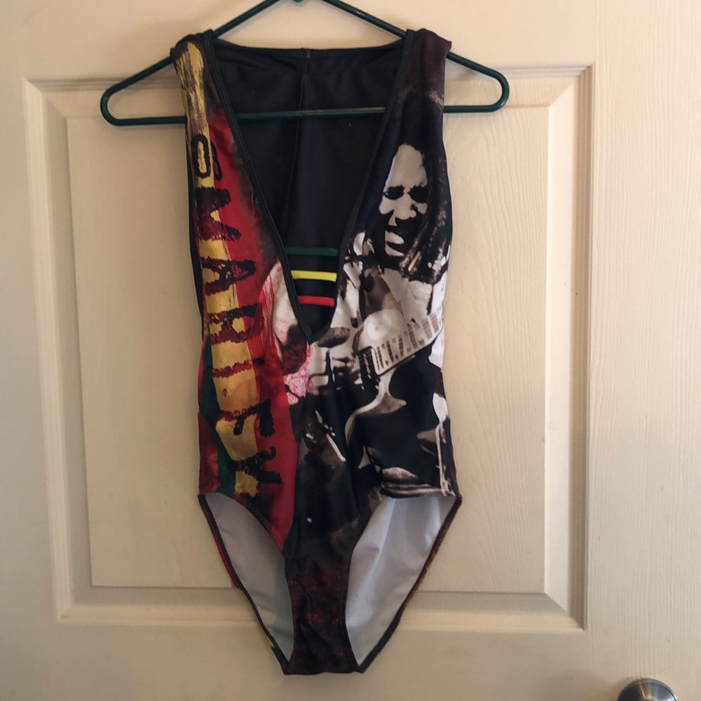 Bob Marley one piece swim suit